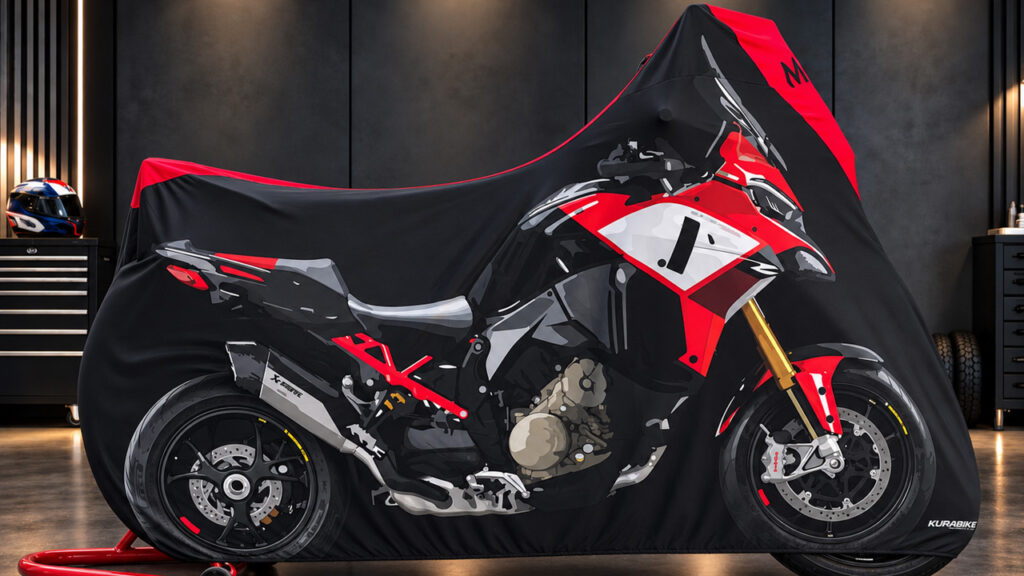 Telo copri moto da garage Kurabike — Ducati